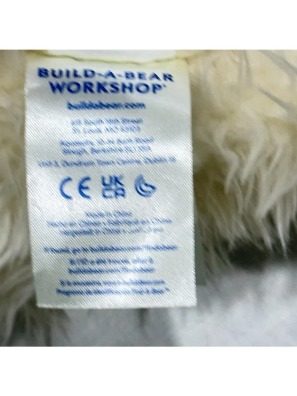build a bear  workshop 25th anniversary Polar bear